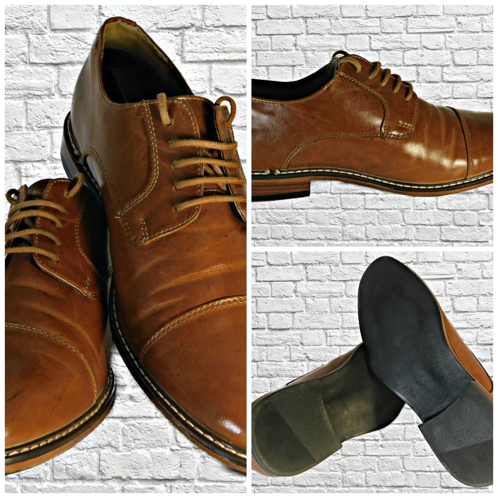 Dexter Men's Alec Cap Toe Memory Foam Comfort Shoe